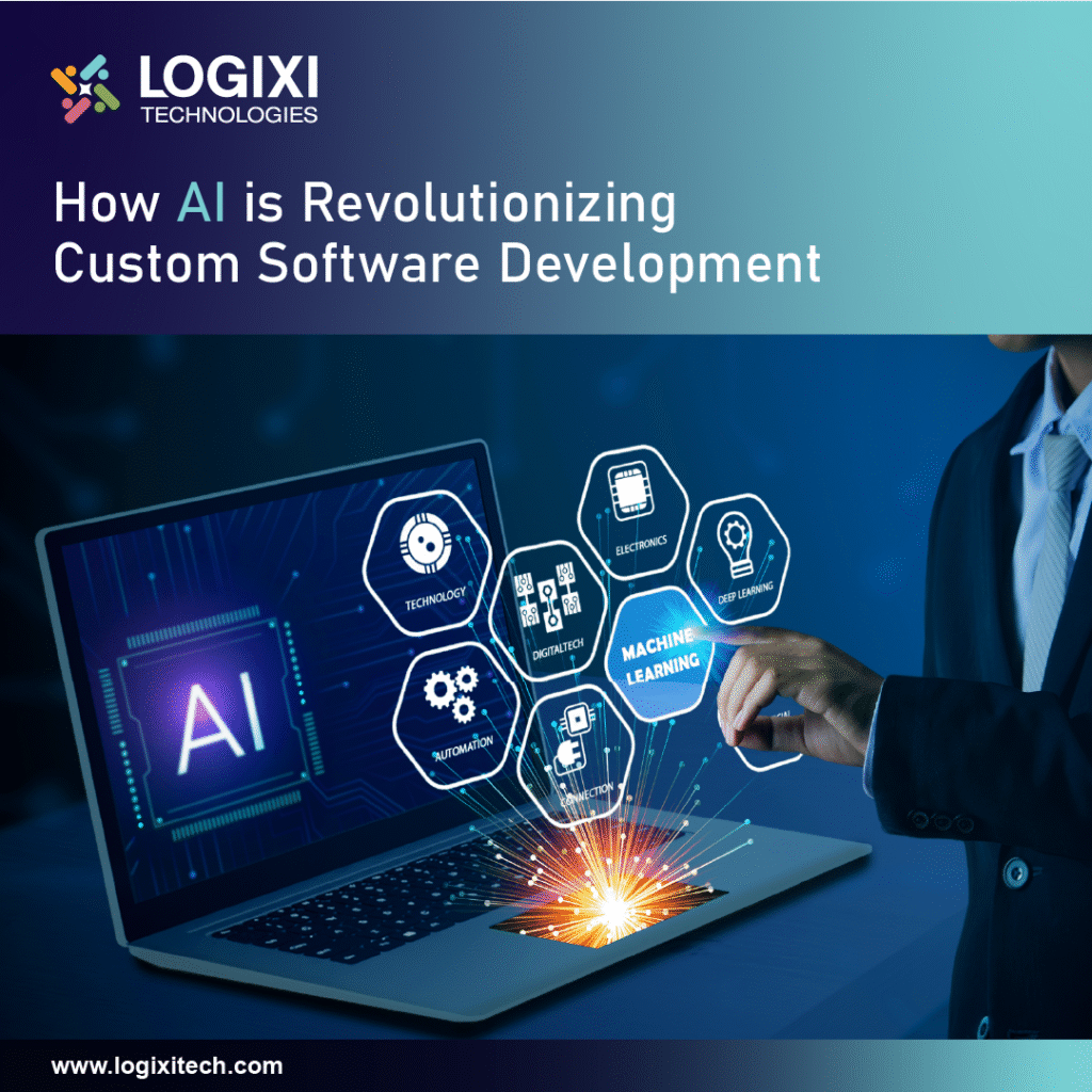 How AI is Revolutionizing Custom Software Development – Logixi Technologies